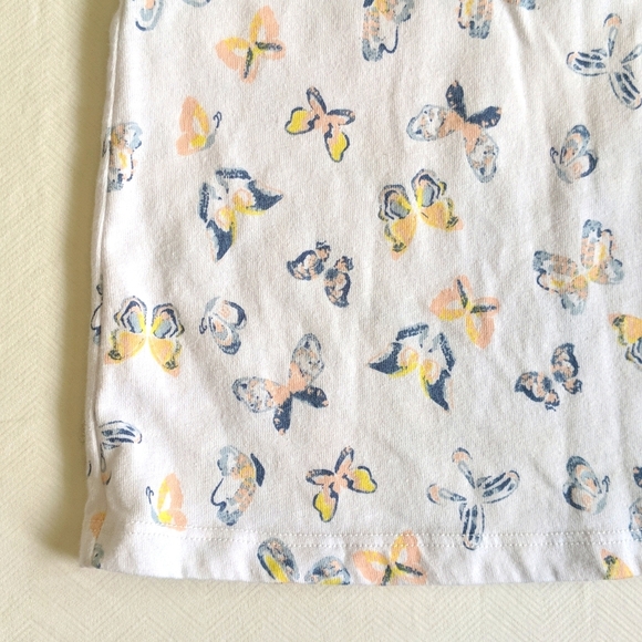 joe fresh butterfly print short sleeve top 18-24 months baby girl - Picture 3 of 6